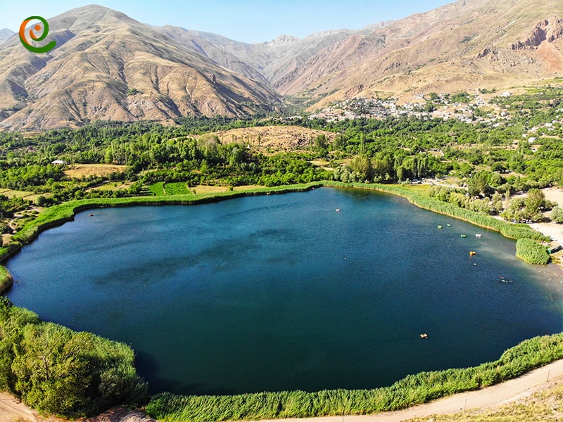 دریاچه اوان از جاذبه های گردشگری مهم استان قزوین به شمار می رود